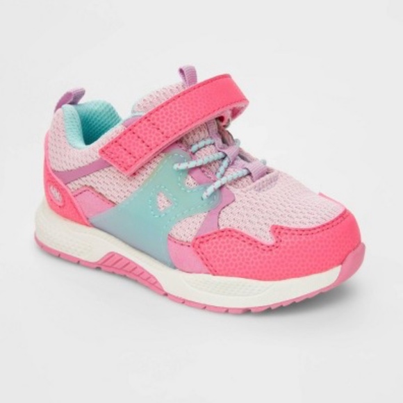 Stride Rite Maddox Sneakers, Toddler Size 10, Pink - Picture 1 of 7